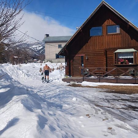 Log Cottage Villa Happo Hakuba Buitenkant foto