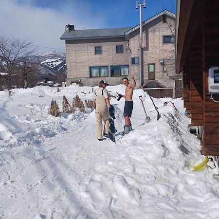 Log Cottage Villa Happo Hakuba Buitenkant foto