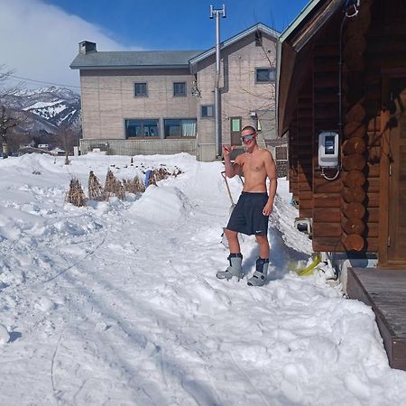 Log Cottage Villa Happo Hakuba Buitenkant foto