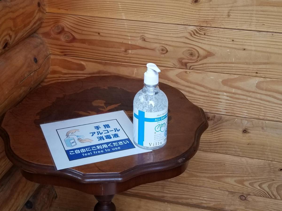 Log Cottage Villa Happo Hakuba Buitenkant foto