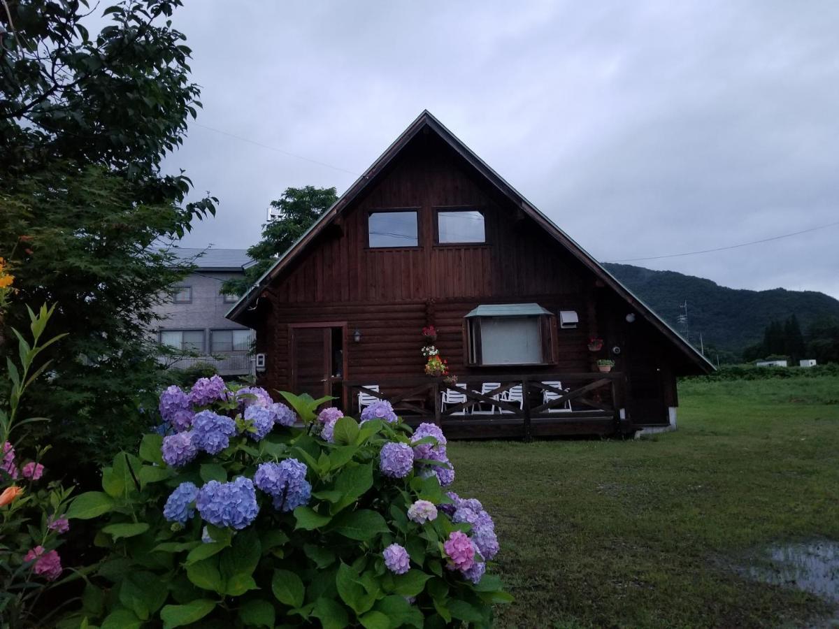 Log Cottage Villa Happo Hakuba Buitenkant foto