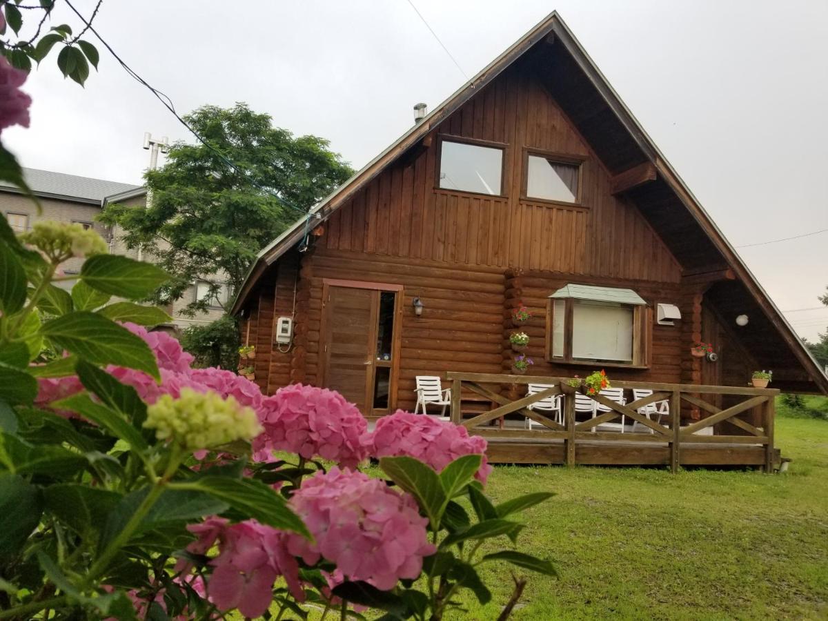 Log Cottage Villa Happo Hakuba Buitenkant foto