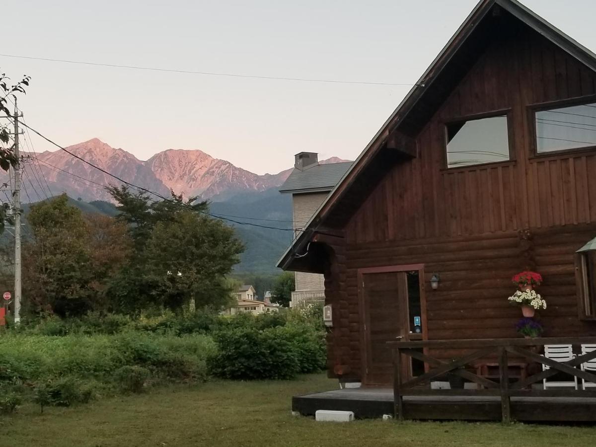 Log Cottage Villa Happo Hakuba Buitenkant foto