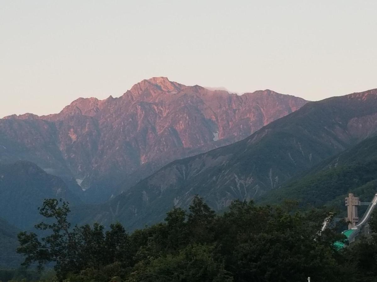 Log Cottage Villa Happo Hakuba Buitenkant foto