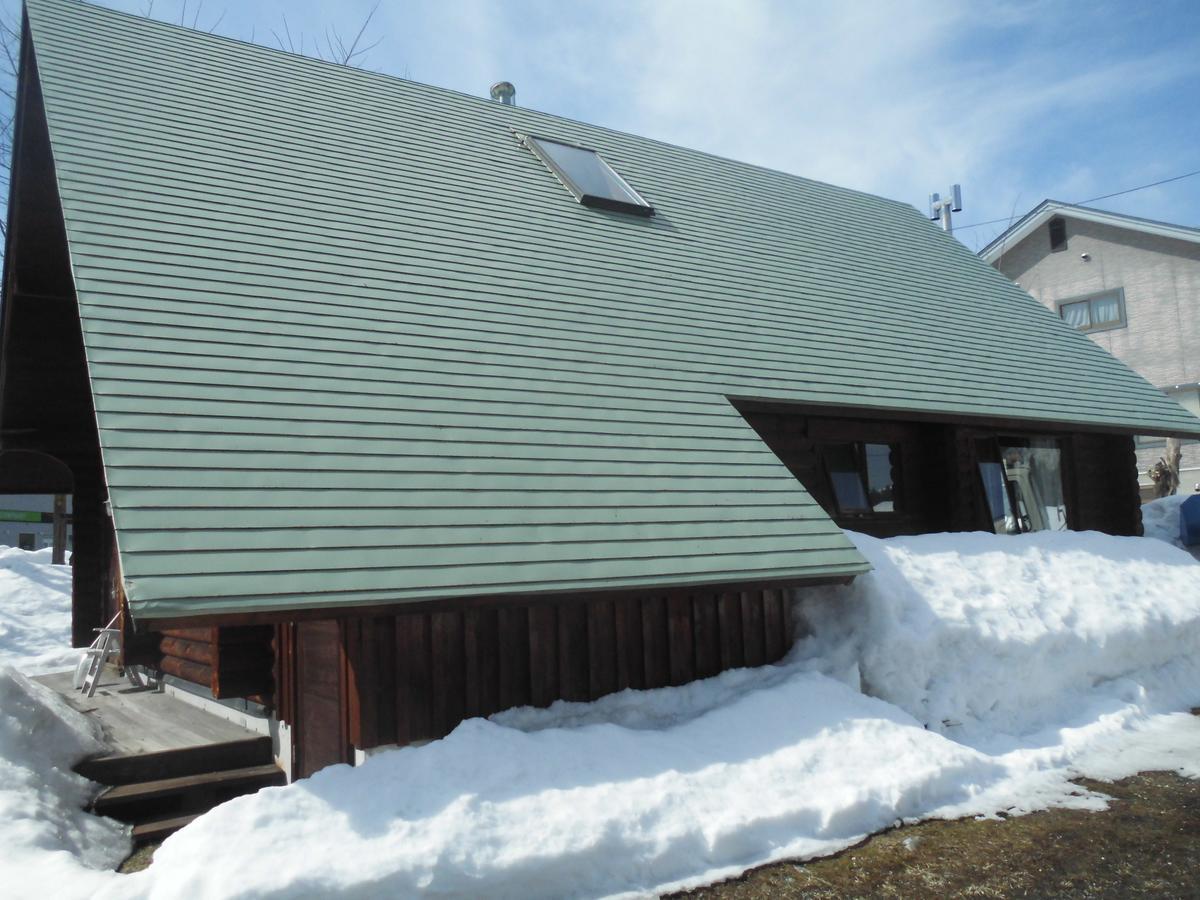 Log Cottage Villa Happo Hakuba Buitenkant foto