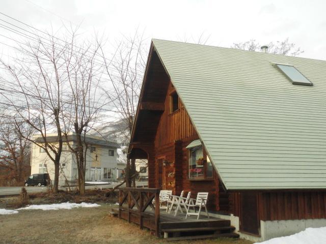 Log Cottage Villa Happo Hakuba Buitenkant foto