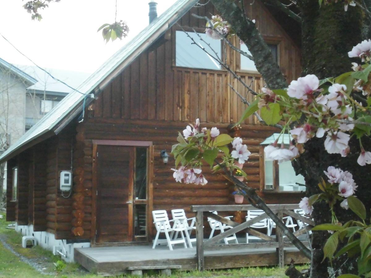 Log Cottage Villa Happo Hakuba Buitenkant foto