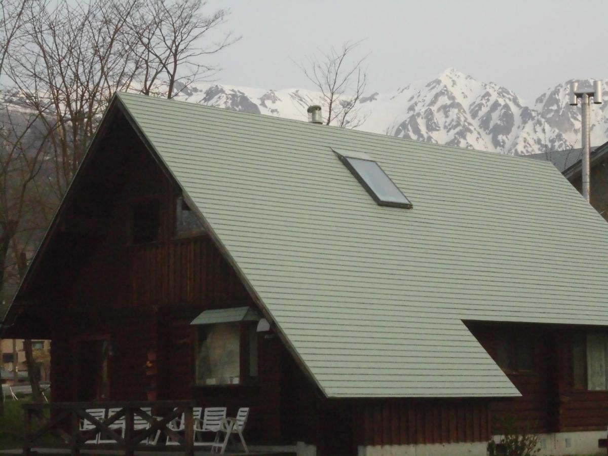 Log Cottage Villa Happo Hakuba Buitenkant foto