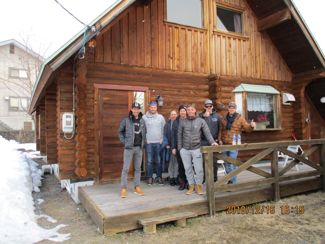 Log Cottage Villa Happo Hakuba Buitenkant foto